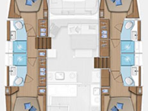 Louez un Lagoon Lagoon 46 à Álimos