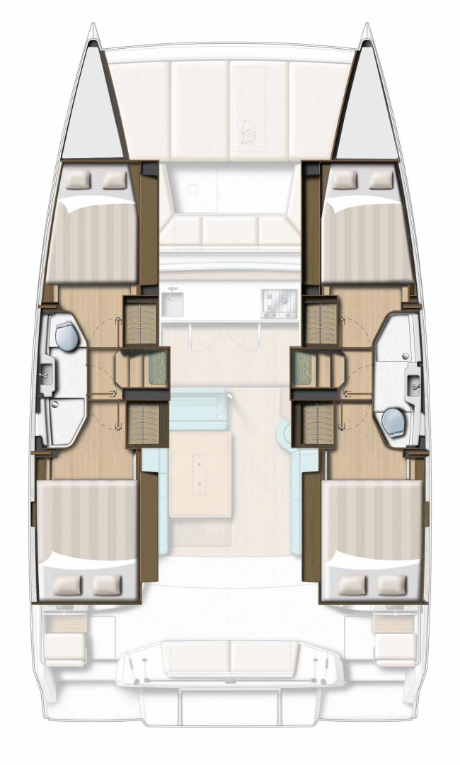 Location bateau Zakynthos (Île) pas cher Bali Catsmart