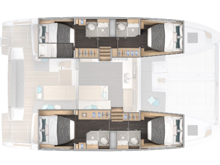 Catamaran à louer à Benítses au meilleur prix