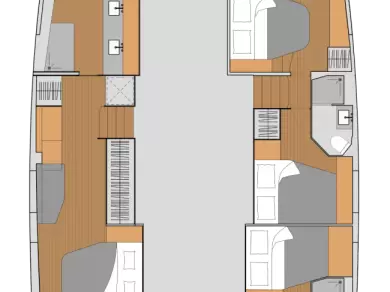Location Catamaran Fountaine Pajot avec permis