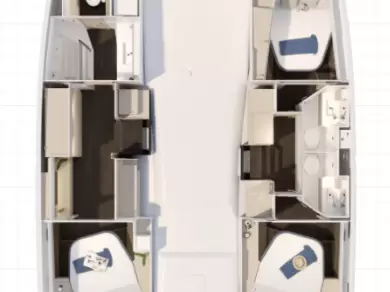 Location Catamaran Fountaine Pajot avec permis