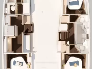 Fountaine Pajot Fountaine Pajot FP 44 Maestro - 3 cab. a louer à Frenchtown