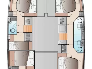 Location Catamaran à Frenchtown - Fountaine Pajot Fountaine Pajot FP 48 Quintet 5