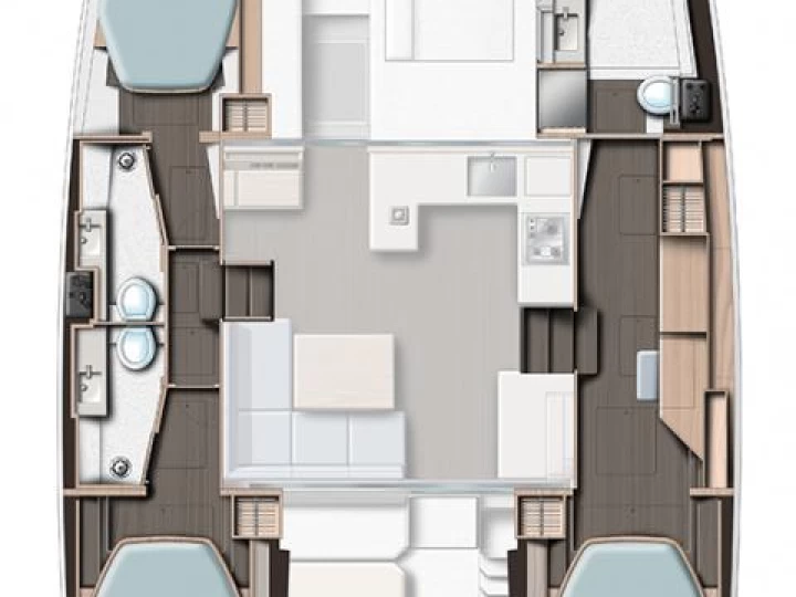Louez un Leopard Catamarans / Robertson & Caine Leopard 42 - 3 cab. à Marsh Harbour