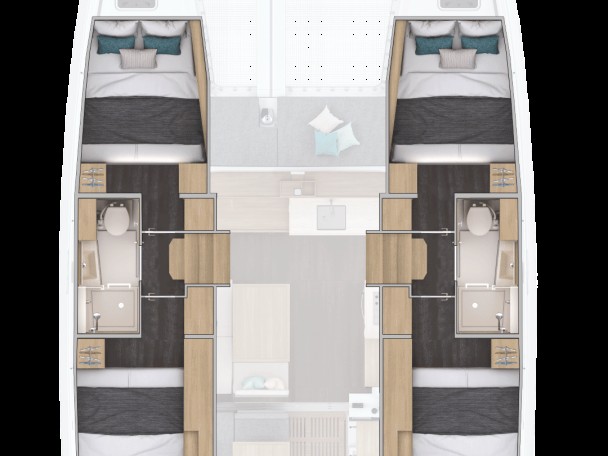 Location Catamaran Lagoon avec permis