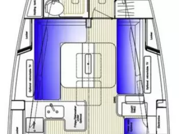 Location bateau Heiligenhafen pas cher Hallberg-Rassy 400