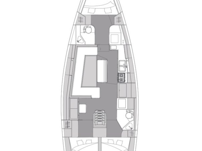 Location bateau Trogir pas cher Impression 45.1