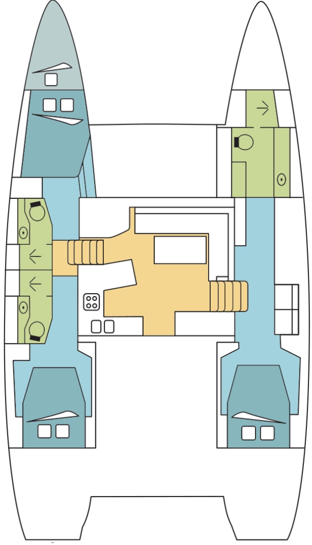 Location Catamaran Lagoon avec permis