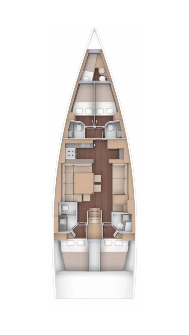 Louez un Dufour Dufour 56 Exclusive à Sicilia
