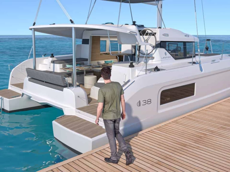 Location bateau Lagoon Lagoon 38 - 4 cab. à Jezera sur Samboat