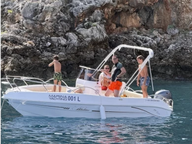 Rent a bluline cantiere tancredi bluline Castellammare del Golfo