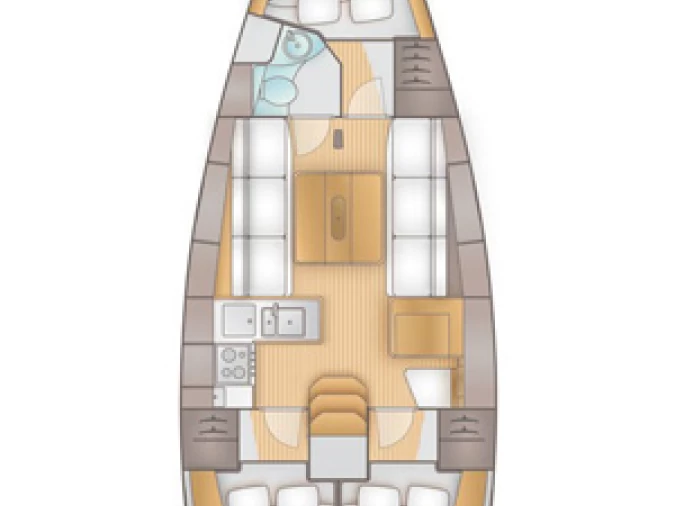 Location Voilier à Kaštela - Salona Salona 38