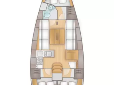 Location Voilier à Kaštela - Salona Salona 38