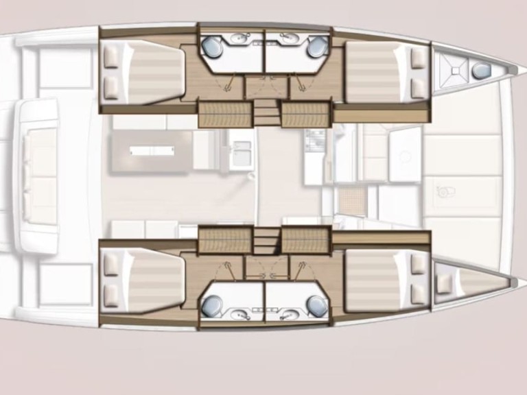 Location Catamaran à Skradin - Bali Bali 4.2