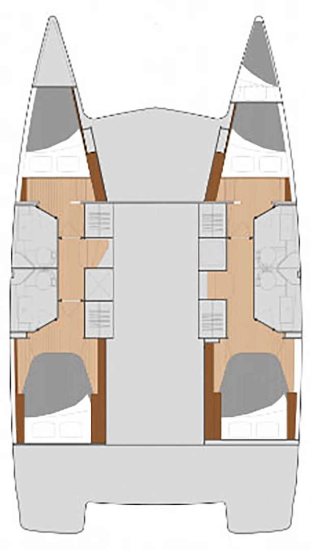 Louer Catamaran avec ou sans skipper Fountaine Pajot à Paros (Ile)