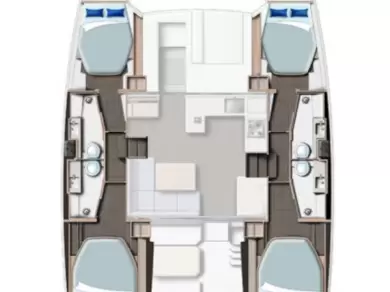 Louez un Leopard Catamarans / Robertson & Caine Leopard 42 - 4 cab. à Procida