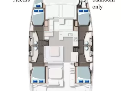 Catamaran à louer à Cannigione au meilleur prix