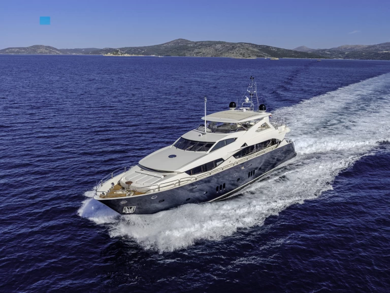 Location bateau Trogir pas cher Sunseeker Yacht 34M