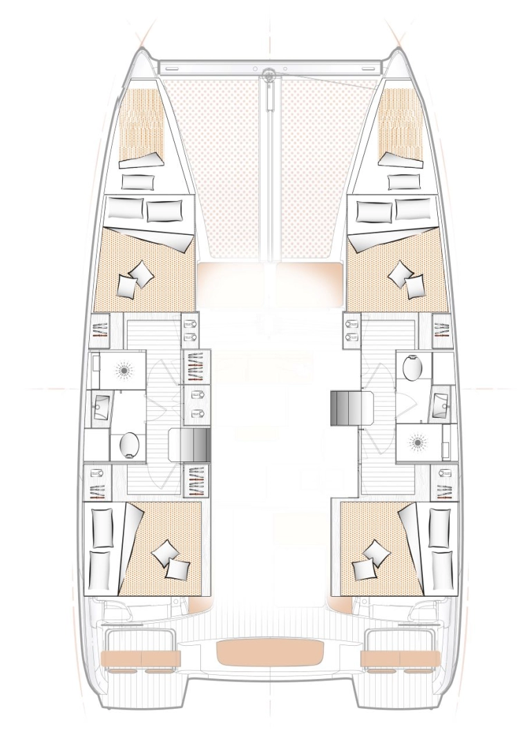 Location bateau Seget Donji pas cher Excess 11