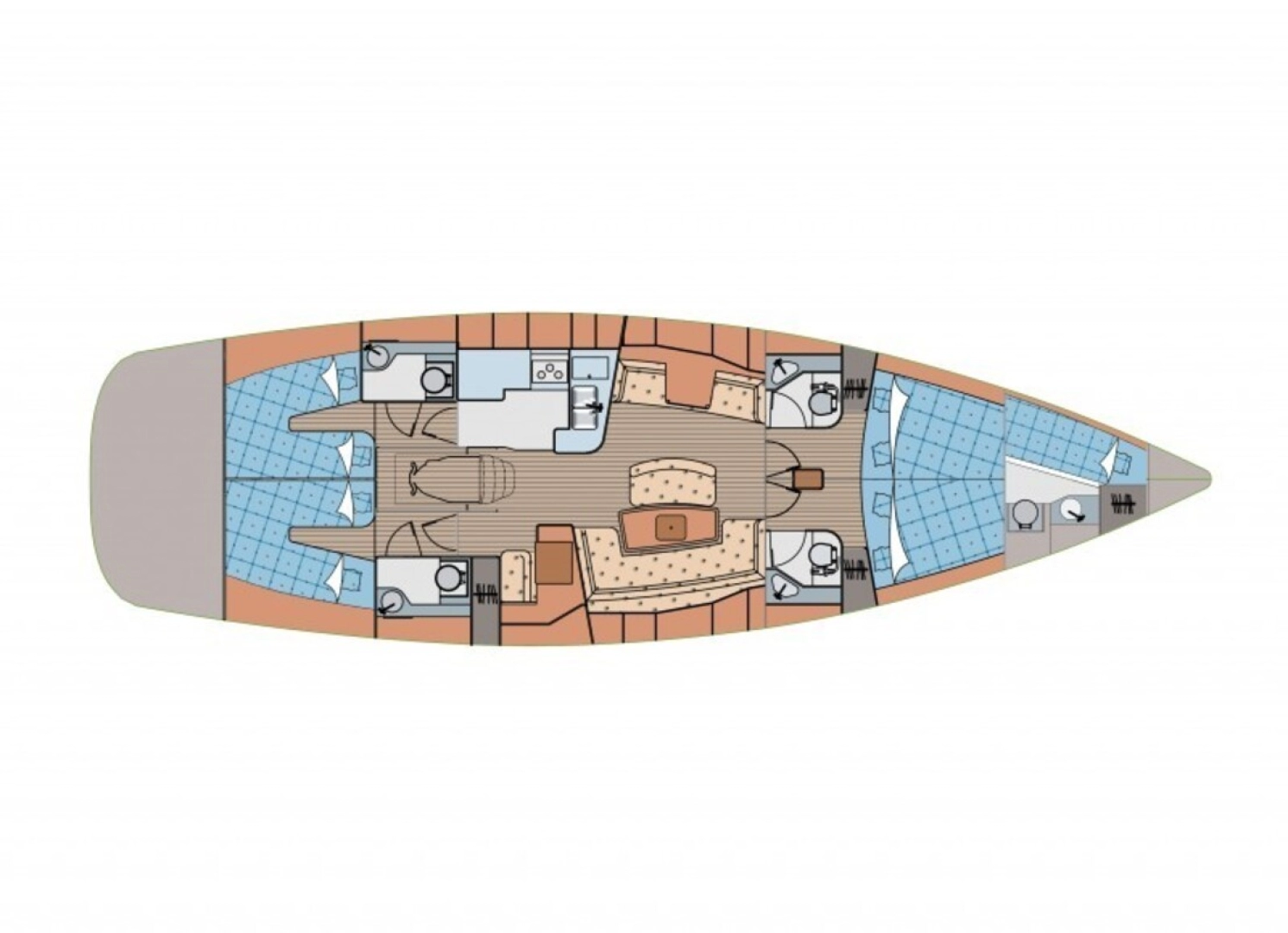 Location à Pirovac - Elan Impression 514 sur SamBoat