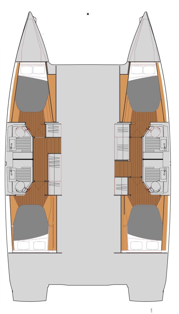 Fountaine Pajot Astrea 42 a louer à Punat