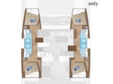 Location bateau Furnari pas cher Lagoon 46
