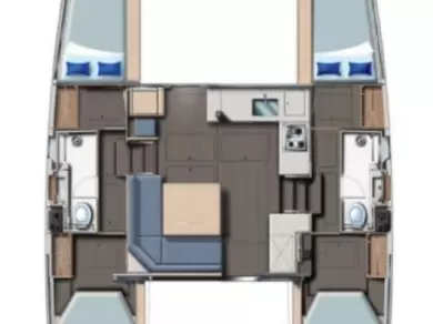 Location Catamaran à Furnari - Leopard Catamarans / Robertson & Caine Leopard 40