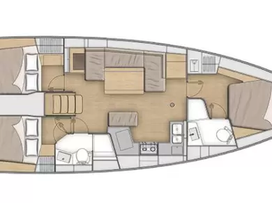 Louer Voilier avec ou sans skipper Bénéteau à Trogir