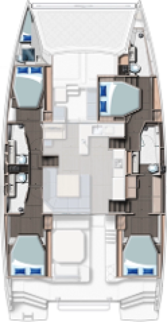 Location Catamaran à Saint-Raphaël - Leopard Catamarans / Robertson & Caine Leopard 50