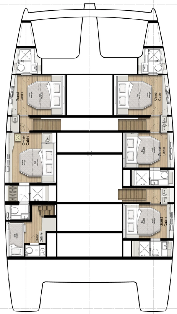 Location Catamaran Sunreef avec permis