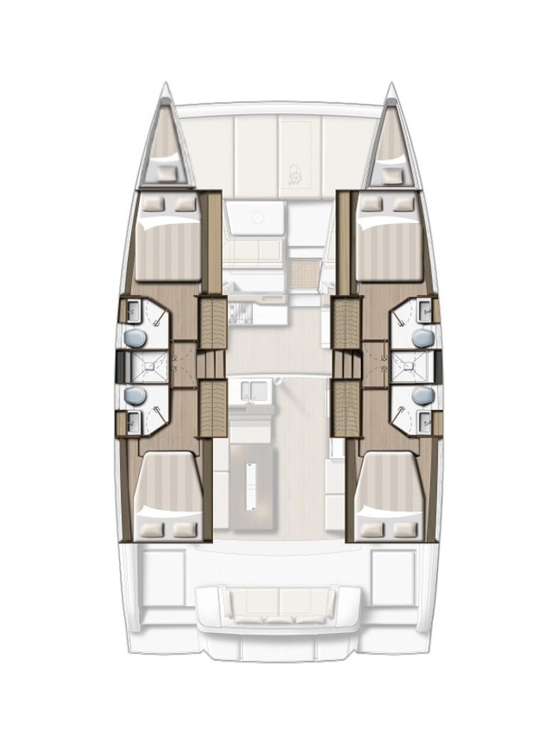 Location bateau Gouviá pas cher Bali 4.2
