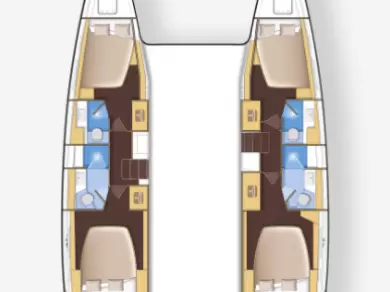 Location Catamaran Lagoon avec permis