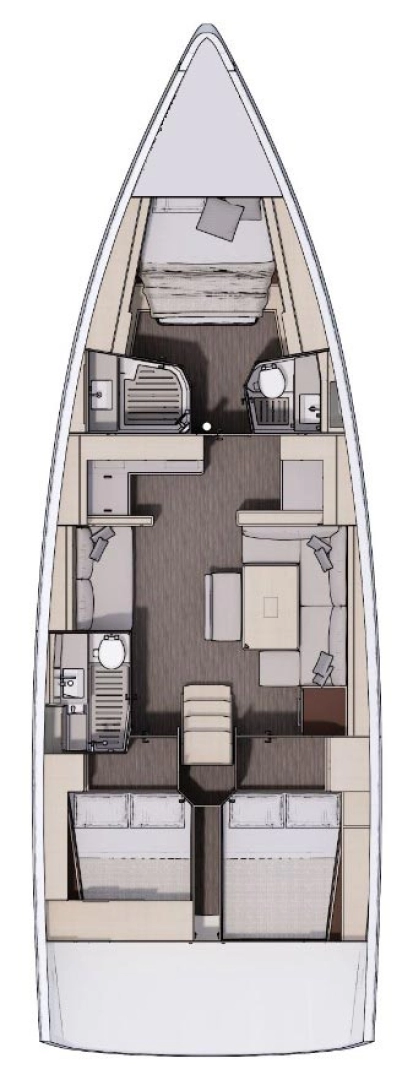 Location bateau Trogir pas cher Dufour 470
