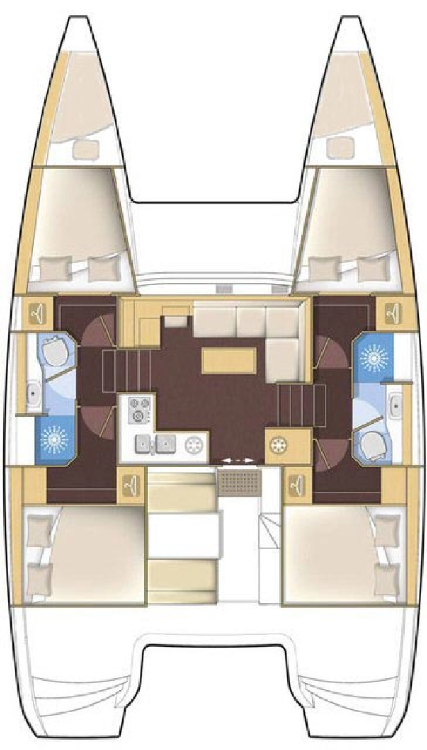 Catamaran à louer à Sibenik au meilleur prix