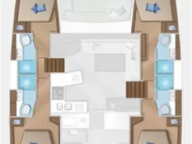 Location Catamaran Lagoon avec permis