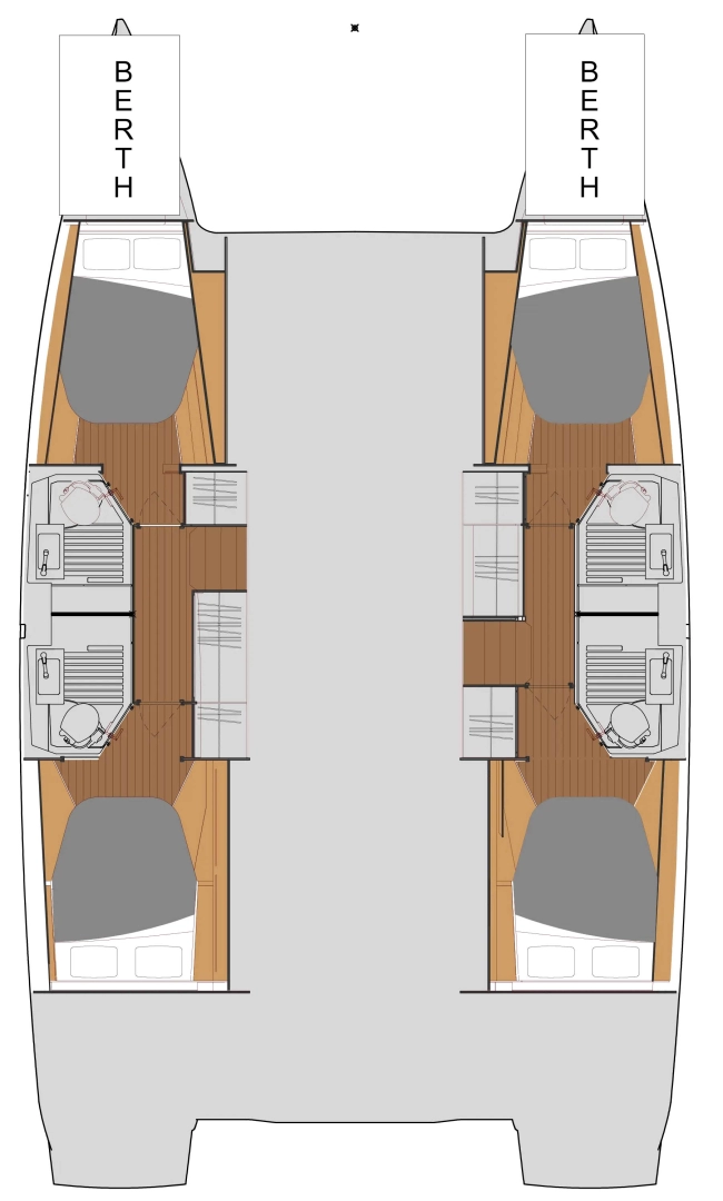 Location bateau Fountaine Pajot Astrea 42 à Eden Island sur Samboat