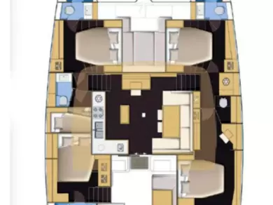 Location Catamaran à Eden Island - Lagoon Lagoon 52 F