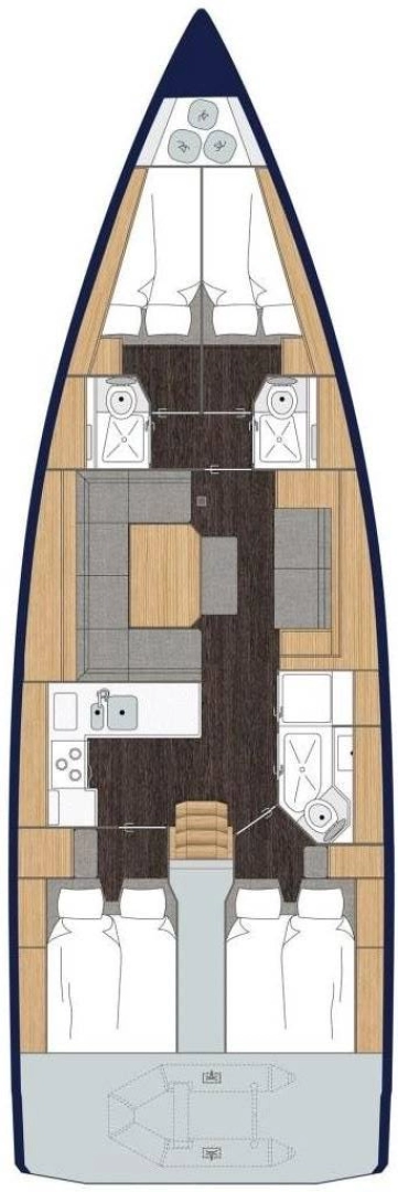 Location bateau Lefkáda pas cher Bavaria C45