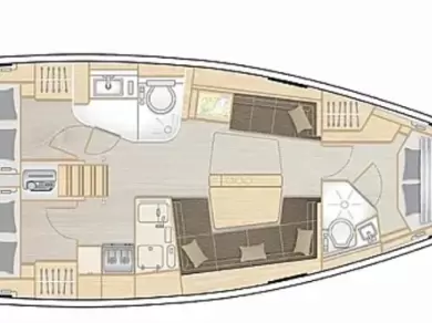 Location Voilier à Lefkáda - Hanse Hanse 418