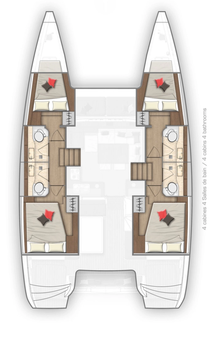 Location Catamaran Lagoon avec permis