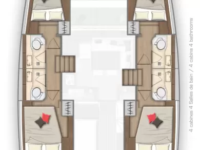 Location Catamaran Lagoon avec permis