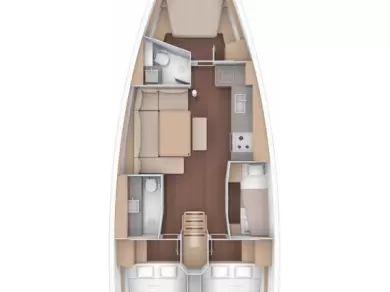 Location bateau Dufour Dufour 430 à Primošten sur Samboat