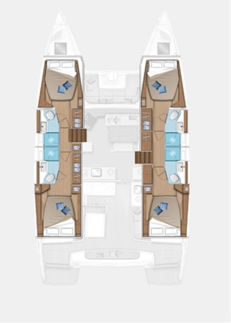 Location Catamaran Lagoon avec permis