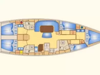 Location à Salamína - Bavaria Bavaria 50 Cruiser sur SamBoat