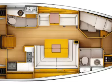 Location à Álimos - Jeanneau Sun Odyssey 449 sur SamBoat