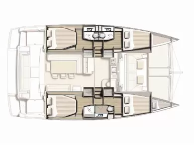 Louer Catamaran avec ou sans skipper Bali à Biograd na Moru