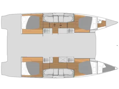 Location Catamaran Fountaine Pajot avec permis
