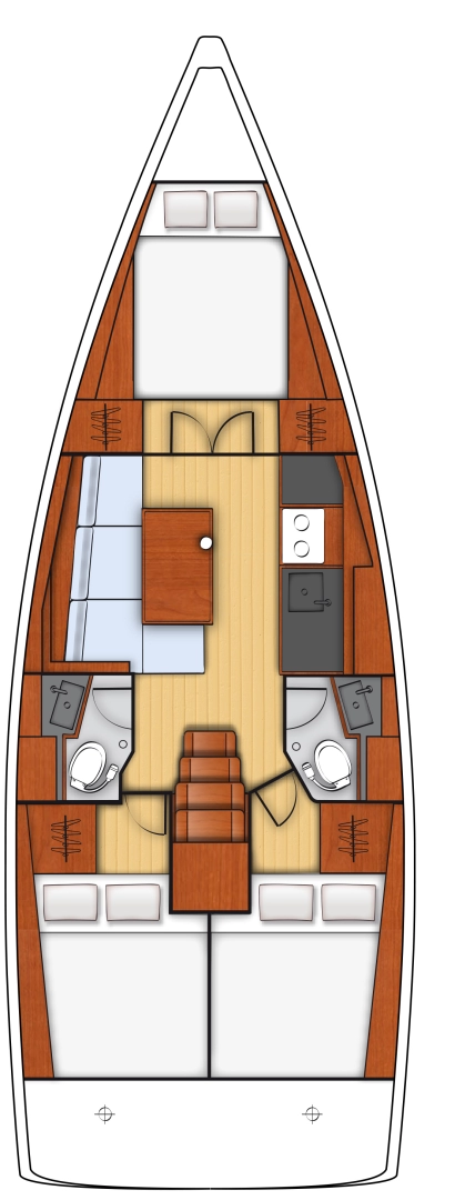 Location bateau Bénéteau Oceanis 38.1 à Fethiye sur Samboat