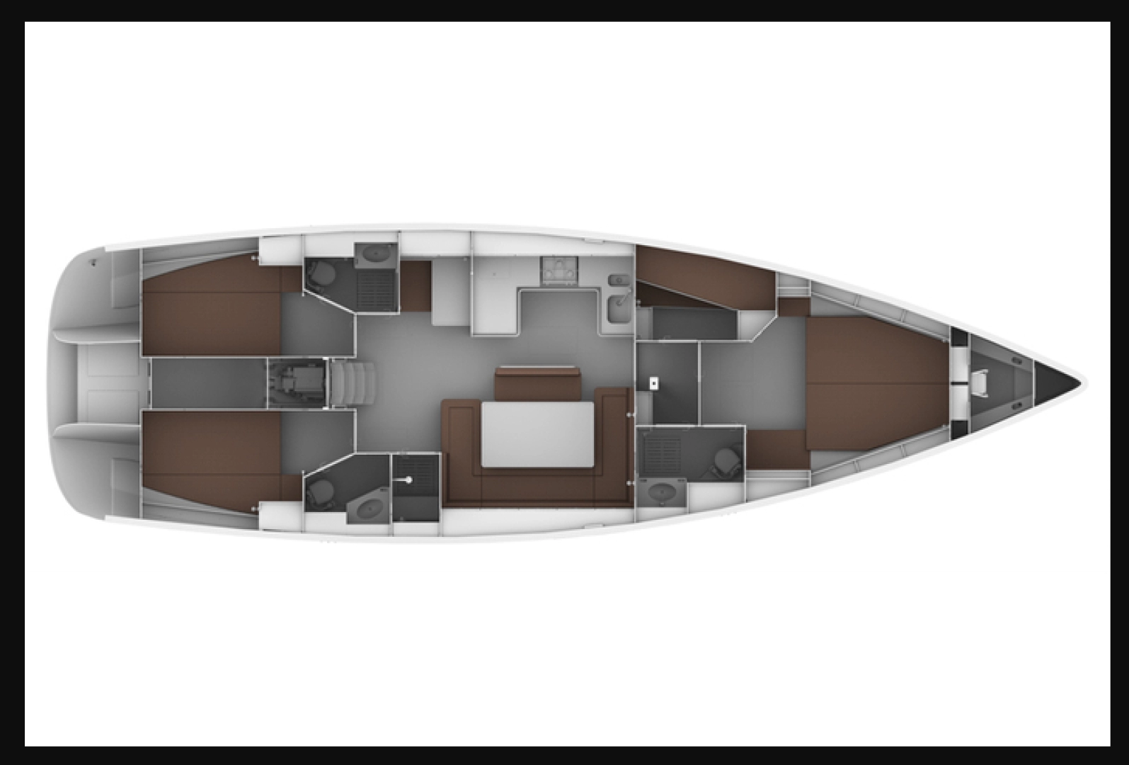 Location bateau Rhodes (Ville) pas cher Cruiser 50