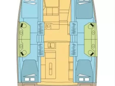 Location bateau Bali Bali 4.2 à Álimos sur Samboat